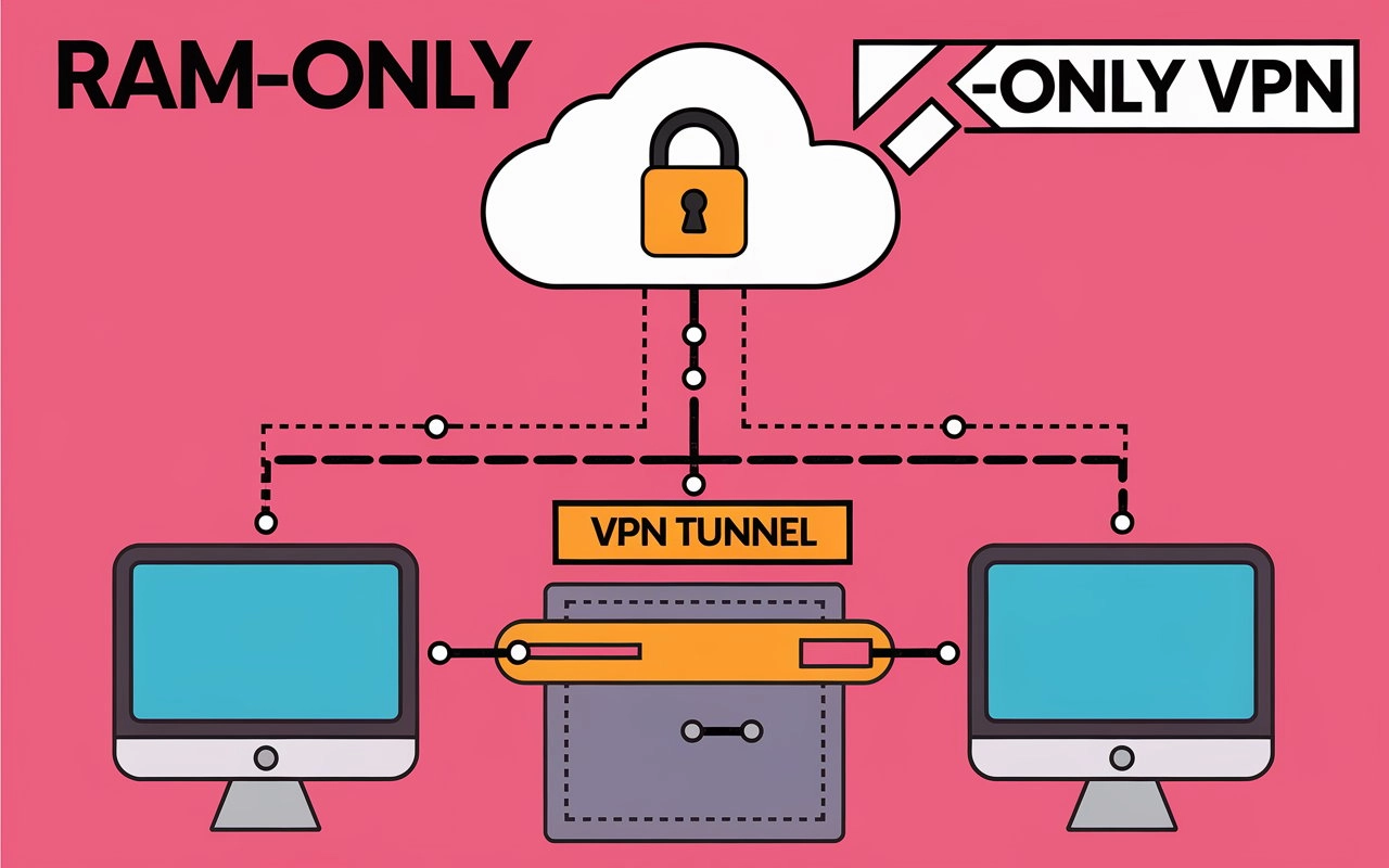 خوادم VPN التي تعتمد فقط على الذاكرة العشوائية: المزايا ومبادئ العمل