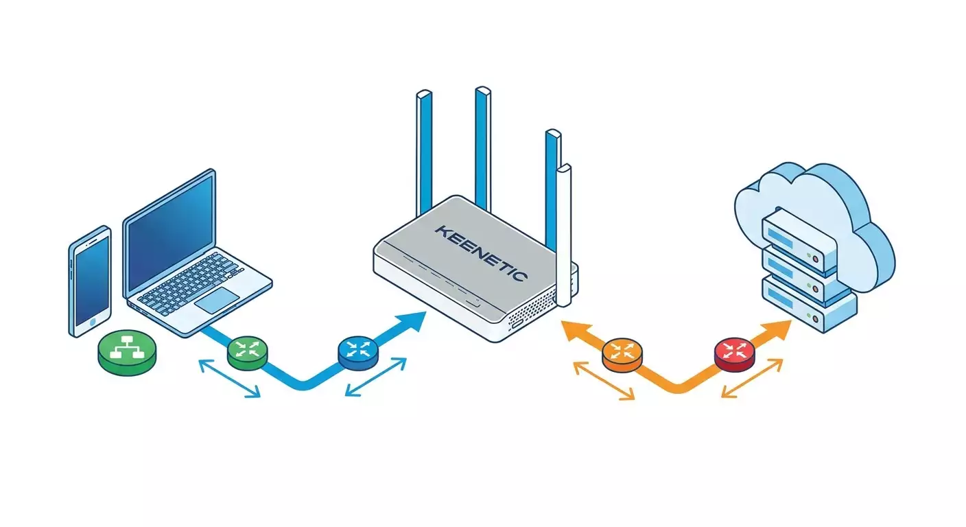 Keenetic and WireGuard: Server and Client on One Router — Step-by-Step Guide