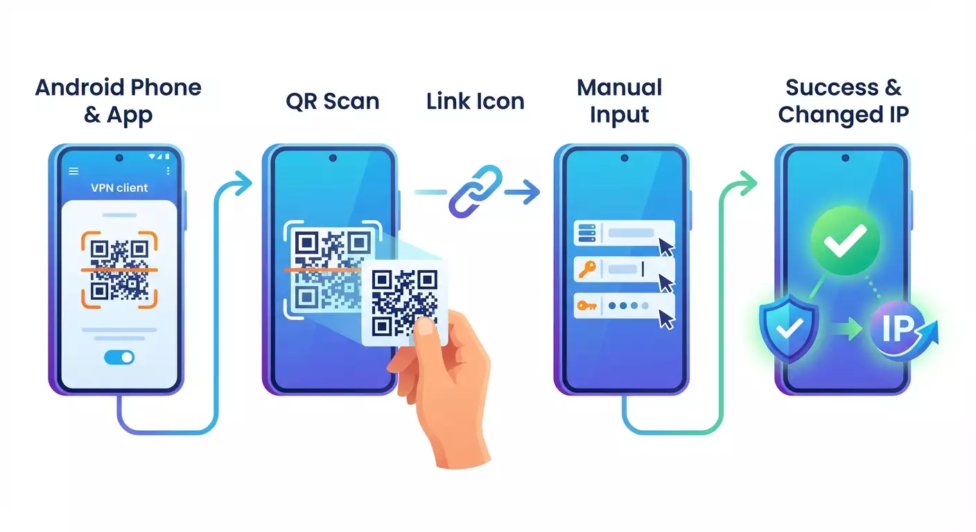 Setting up VLESS+Reality for Android