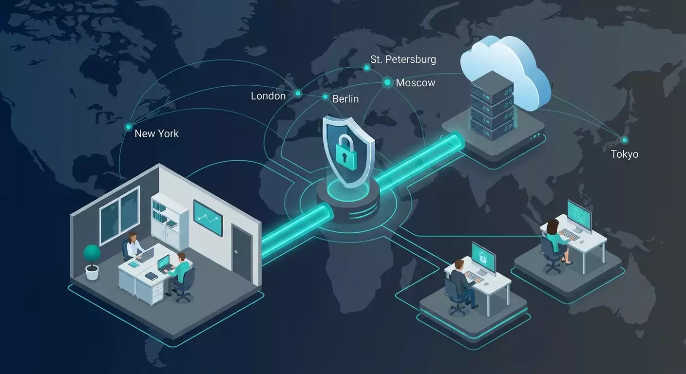 VPN für kleine Unternehmen in Russland: Compliance und Schutz von Kundendaten gemäß 152‑ФЗ