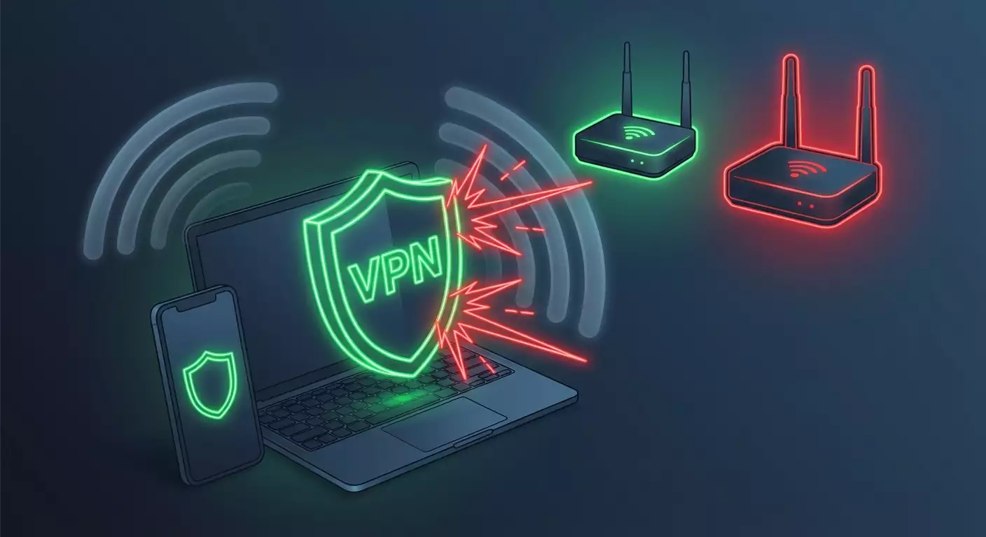 Deauth Attacks and Evil Twin: Why You Need to Enable VPN Immediately and How to Stay Safe in 2026
