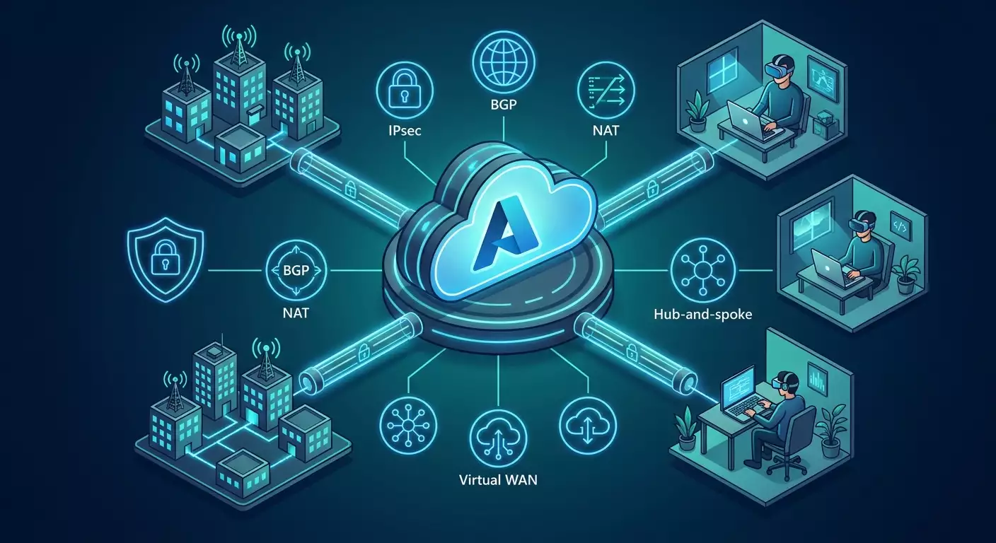 Azure VPN Gateway in 2026: The Complete Guide to Site-to-Site and Point-to-Site for Russian Companies