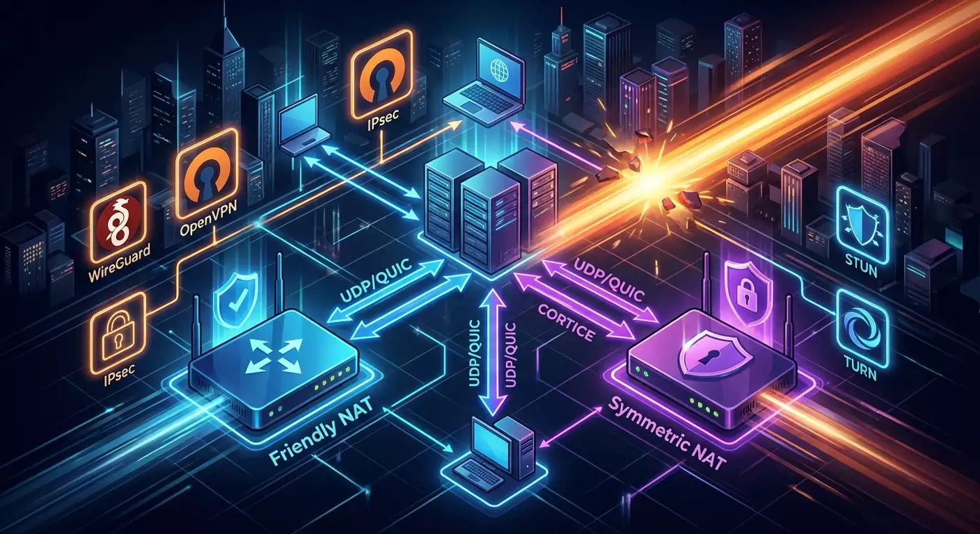 NAT Traversal in VPN 2026: How to Bypass NAT Easily Without the Hassle