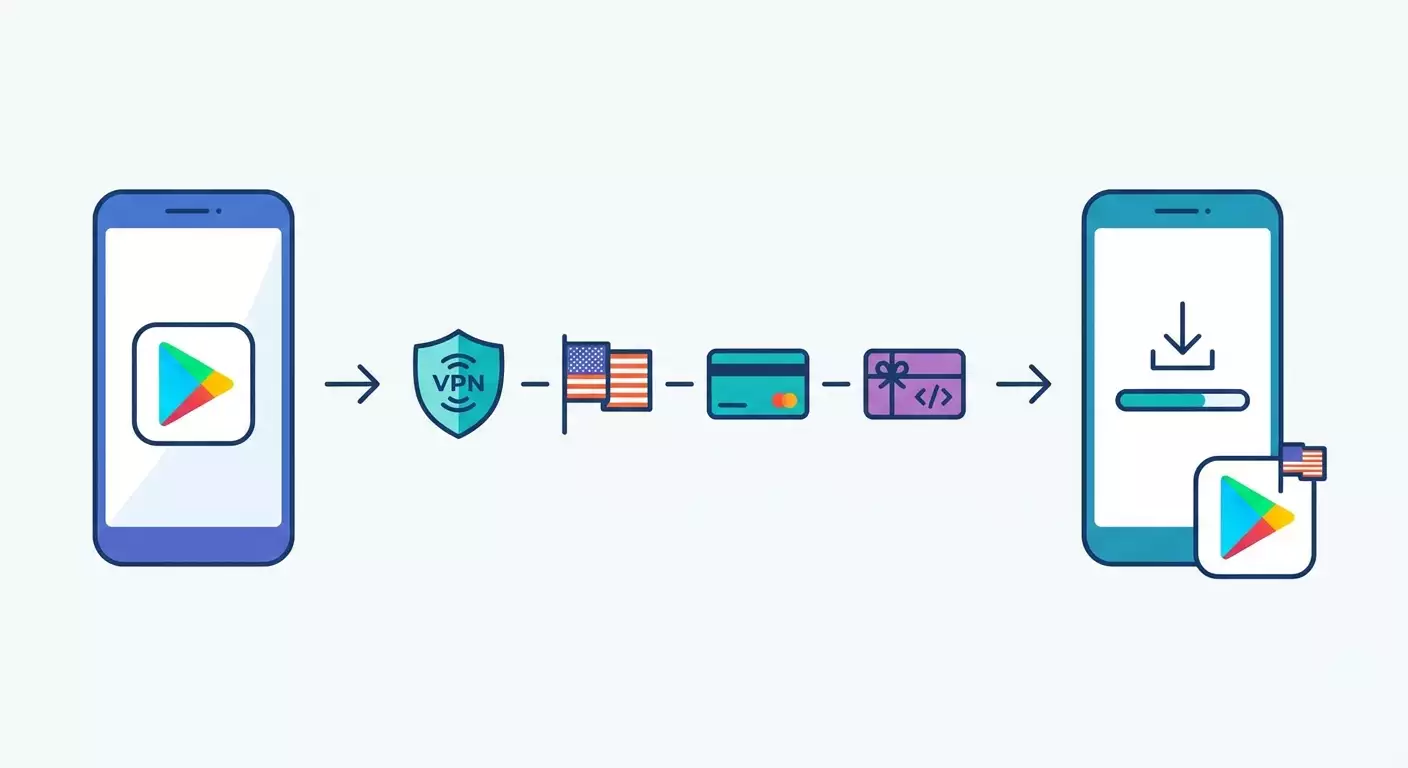 Google Play Regional Account: Step-by-Step Guide with VPN and Payment Setup